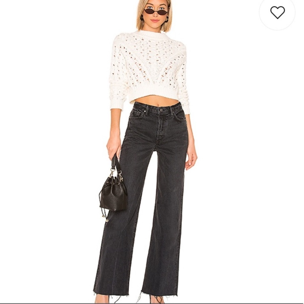 GRLFRND Carla wide leg jeans